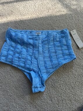 Blue boy short bathing suit -